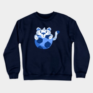 Tigers Love Soccer Crewneck Sweatshirt